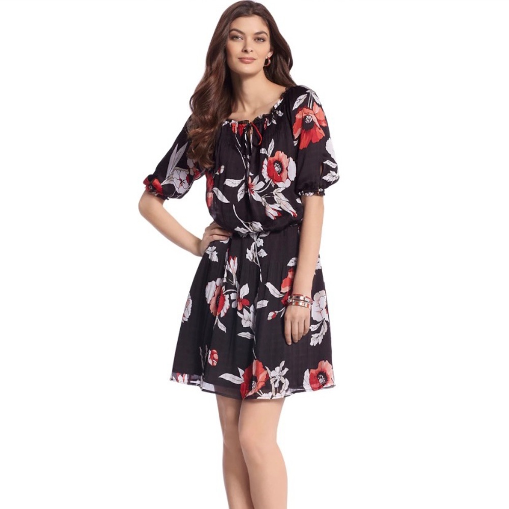 WHBM Poppy Dress Size L Like New